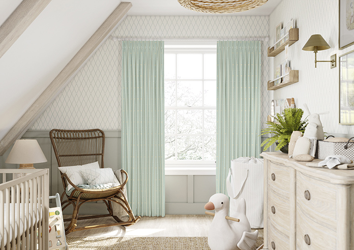 Puddle Down, Duck Stripe Egg - Made to Measure Curtains - Image 3